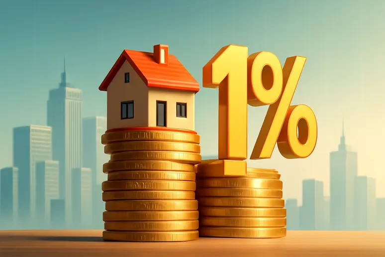 สูตร 1% ทำเงินอสังหาฯ: ไม่ต้องมี 100% ก็รวยได้!